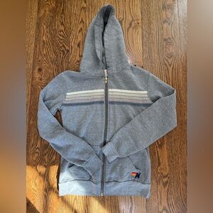 Aviator Nation hoodie with classic stripes